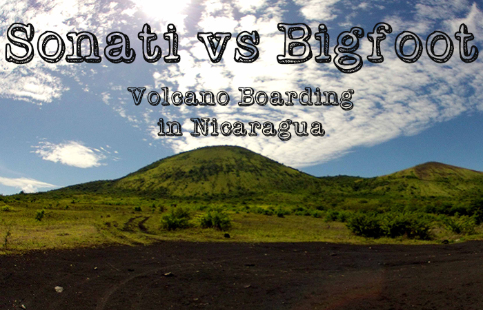 Volcano boarding with Sonati