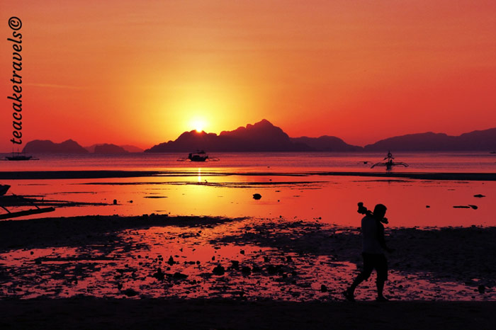 secret sunset El Nido philippines