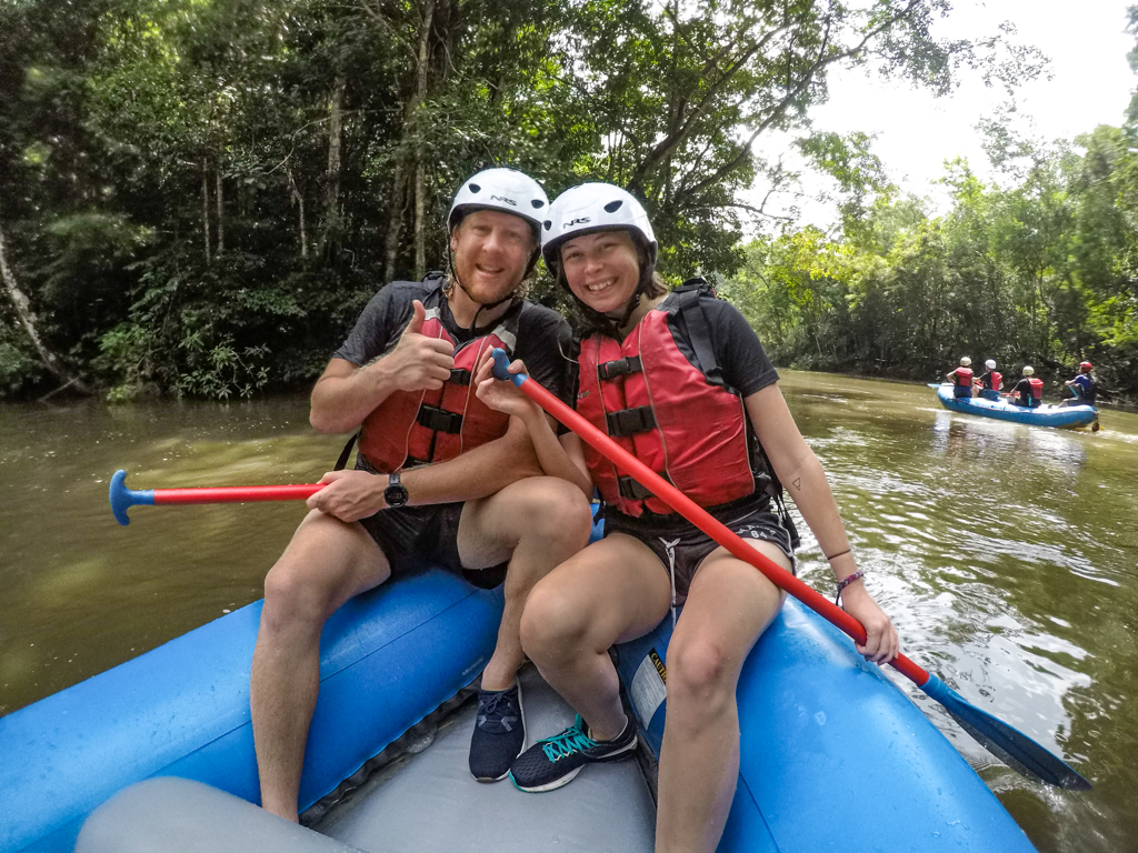 Mexico Adventure lacanja river rafting