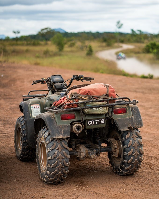 riding atvs in Guyana