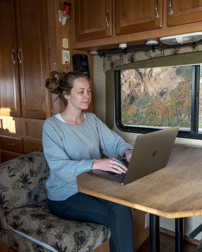 traveling in a RV